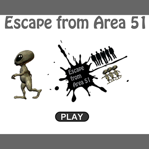 Escape from Area 51 - Platform Game